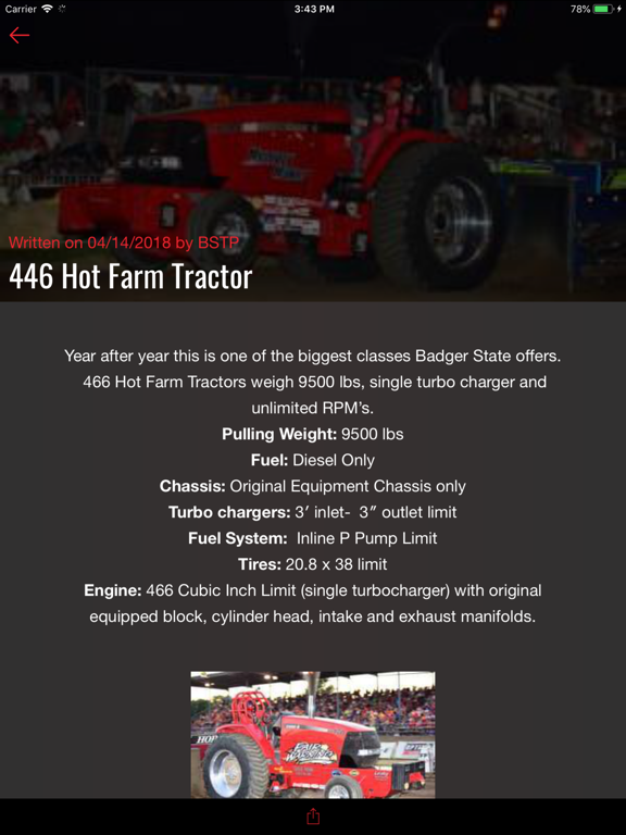 BSTP WI iPad screenshot 4 - Sports app