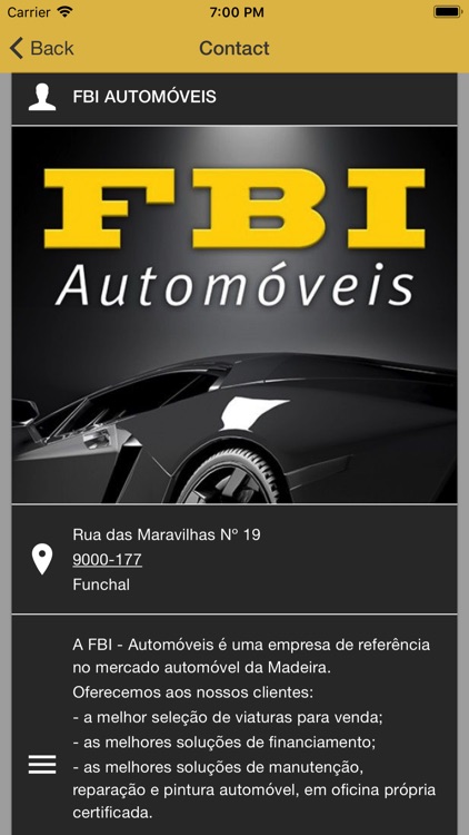 FBI Automóveis