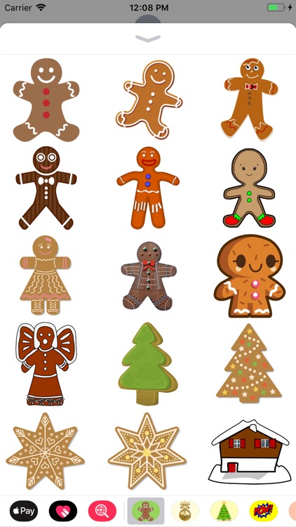 Gingerbread Stickers