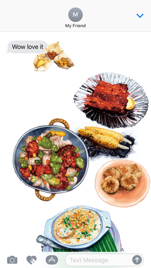 Indian food stickers(圖5)-速報App
