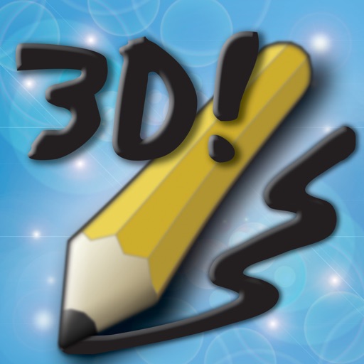 Draw 3D: a magical sketch tool icon