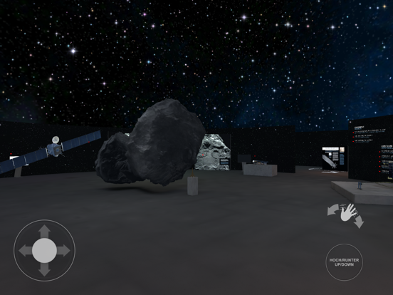 DLR COMETS iPad screenshot
