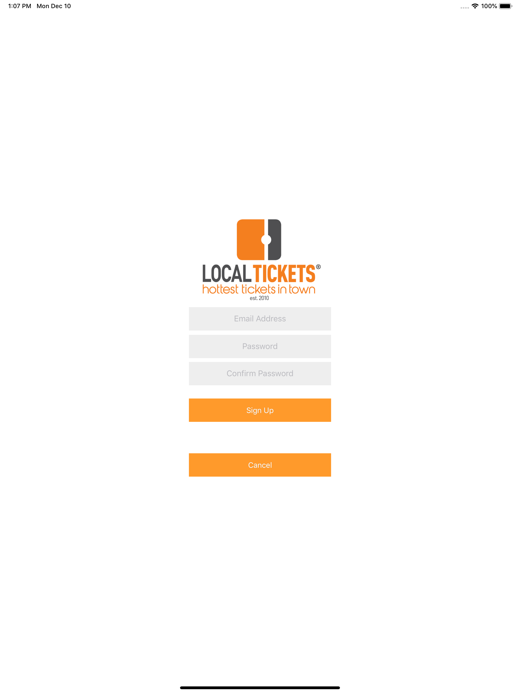 Local Tickets