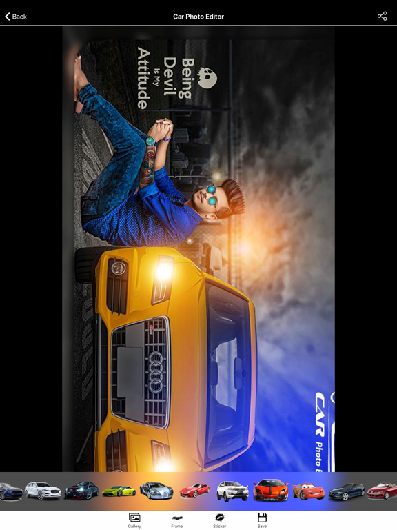 Screenshot #4 pour Car Photo Editor 2017-18