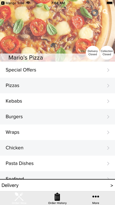 Marios Pizza Royal Wootton Bas screenshot 2