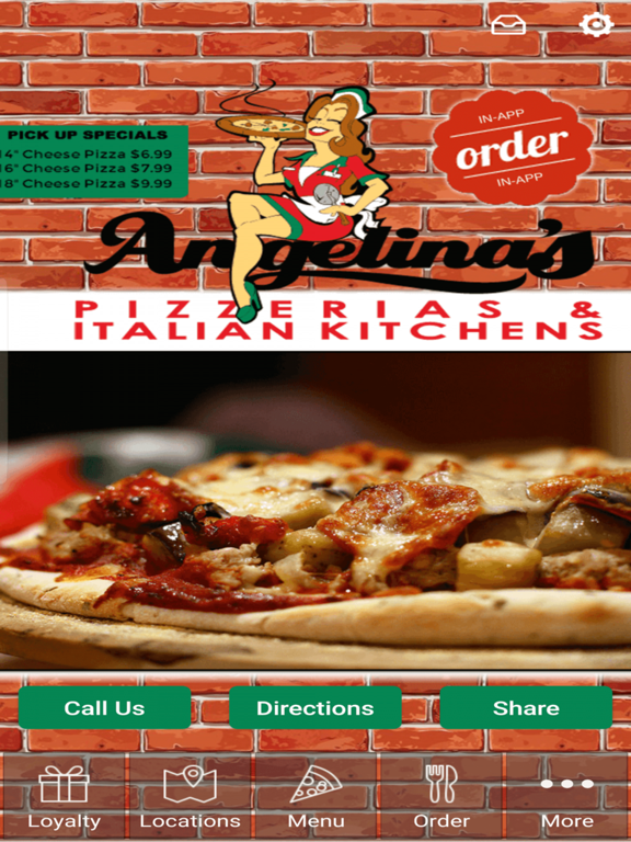 Screenshot #4 pour Angelina's Pizza Las Vegas