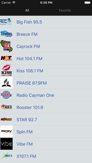 Screenshot #1 pour Cayman Islands Radios