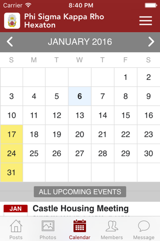 Phi Sigma Kappa - Rho Hexaton screenshot 3