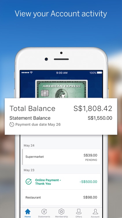 Amex Singapore screenshot-4