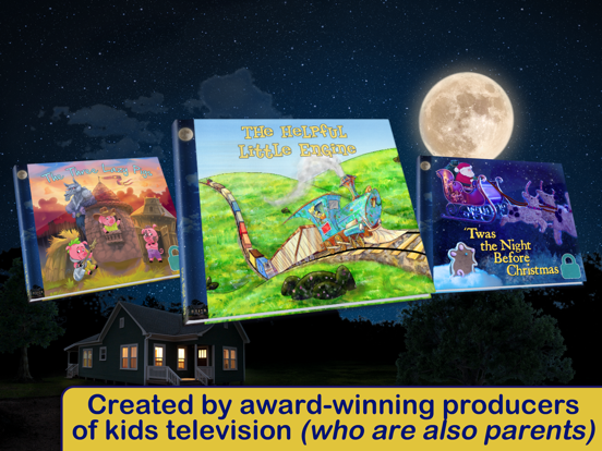 Good Night Tales iPad screenshot 1 - Entertainment app