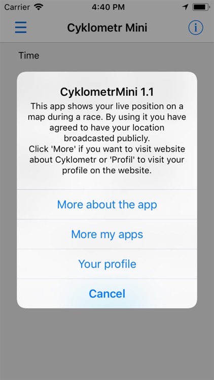 CyklometrMini