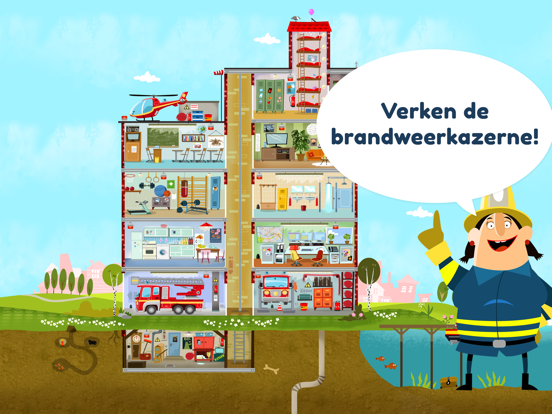 Kleine Brandweerkazerne iPad app afbeelding 2