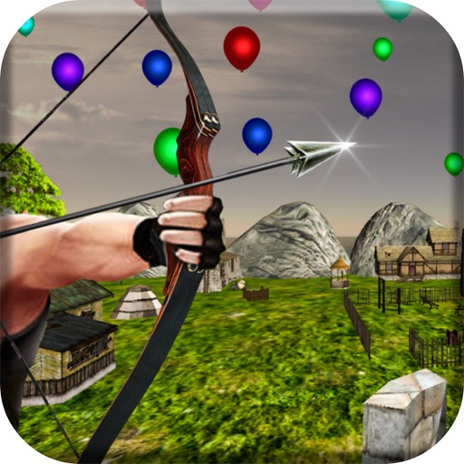 Balloon Shoot- Bow Arrow 3D icon