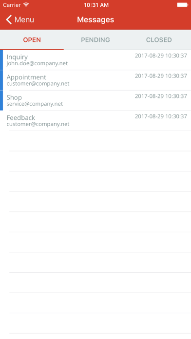 App screenshot
