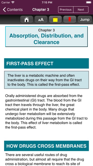 Basic Concepts Pharmacology 5E screenshot 3