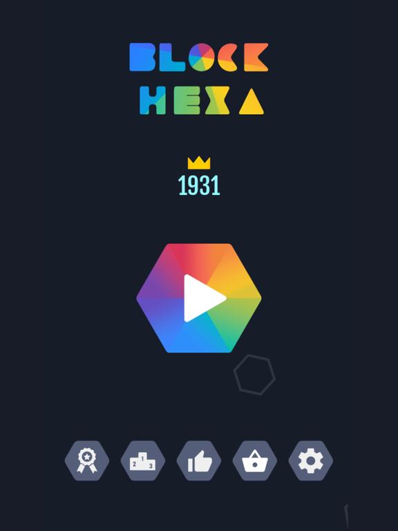 Screenshot #4 pour Block Puzzle: Make Hexa