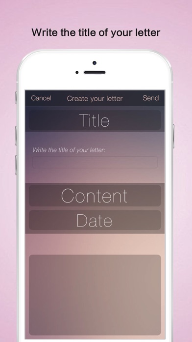 Send Feature - Letter You screenshot 2