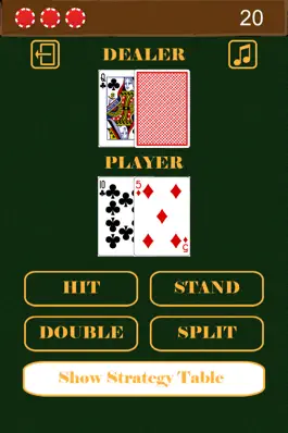 Game screenshot Blackjack Basic Strategy Practice apk