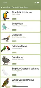 Veterinary Care of Exotic Pets screenshot #2 for iPhone