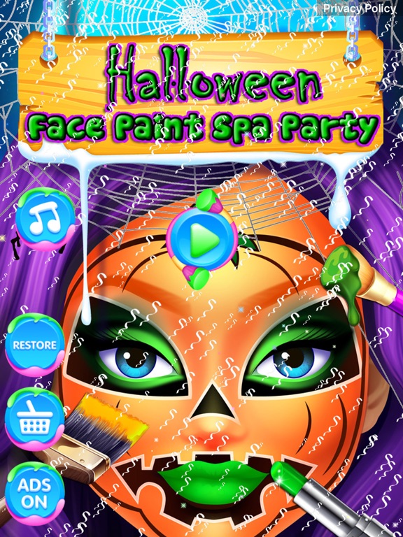 Screenshot #4 pour Halloween Face Paint Spa Party