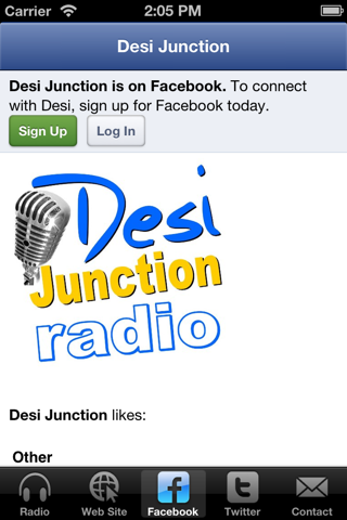 Desi Junction Bollywood Radio screenshot 2