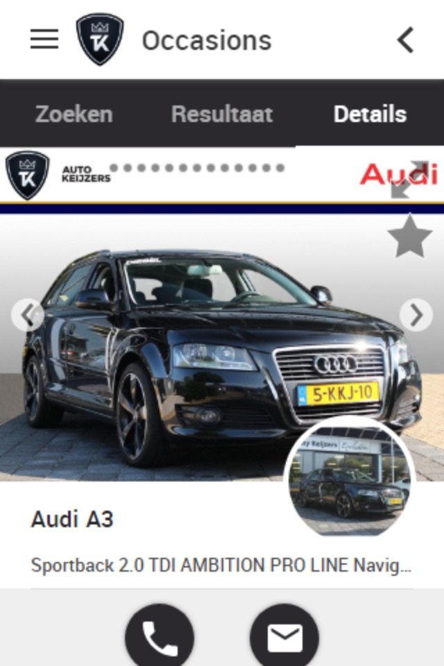 Auto Keijzers screenshot 2