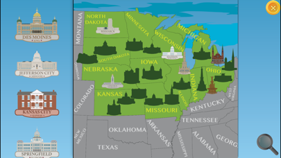 Screenshot #1 pour USA Geography Master