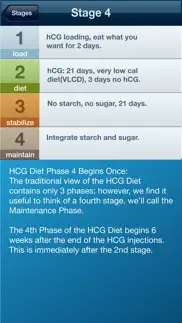 hcg diet assistant iphone screenshot 2
