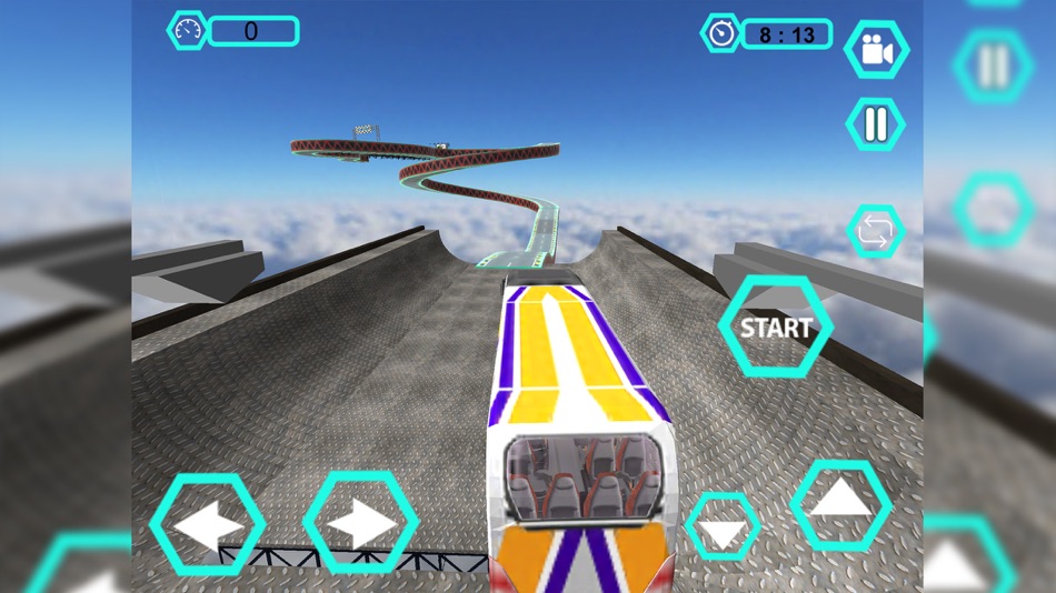 #2. Dangerous Driving On Sky (iOS) 由: Aqeel Anjum