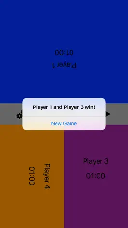 Game screenshot Four Player Chess Clock apk