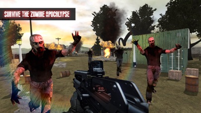 Screenshot #1 pour Grim Zombie Hunter:  Survival