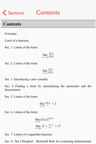 Limit of a function screenshot 2