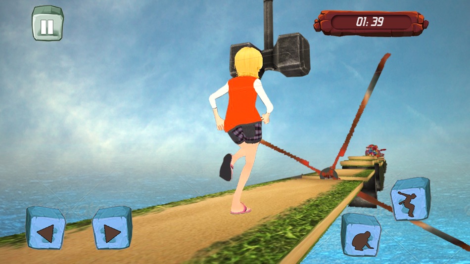 #3. Stuntman Run Simulator 3D 2018 (iOS) Podle: Five River Solutions Private Limited