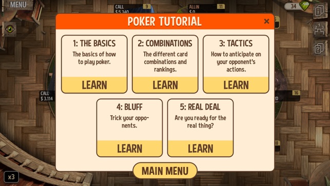 Aprenda Poker - Como jogar na App Store