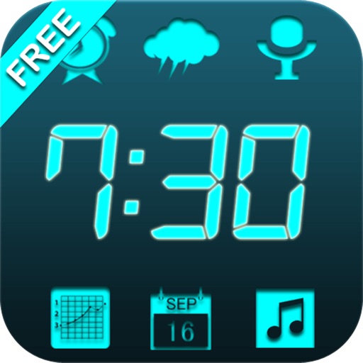 Free 6 in 1 News Clock Radio Set