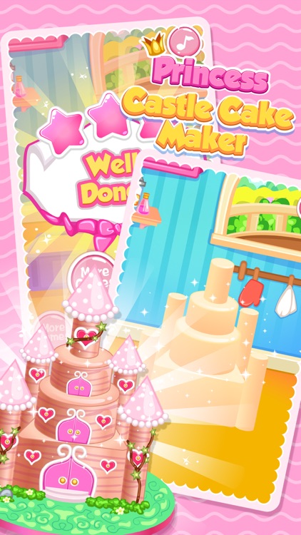 Princess Castle Cake Maker - Cooking Game