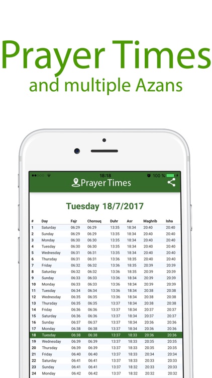 Muslim Program - Prayer times, Qibla pro