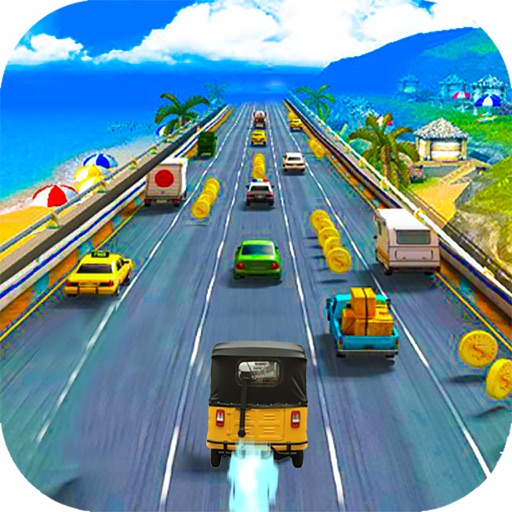 Highway Tuk Tuk Traffic Racer icon