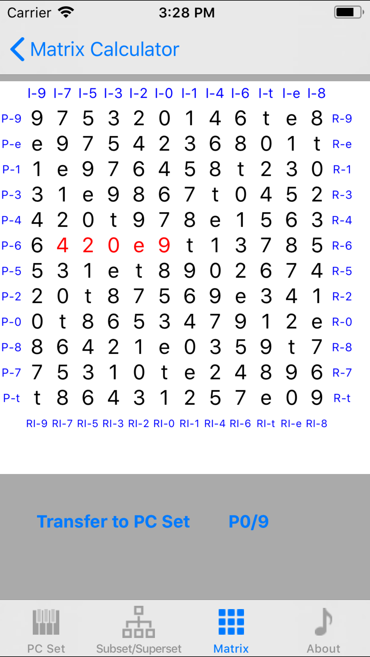 Post-Tonal Tool Kit screenshot 5