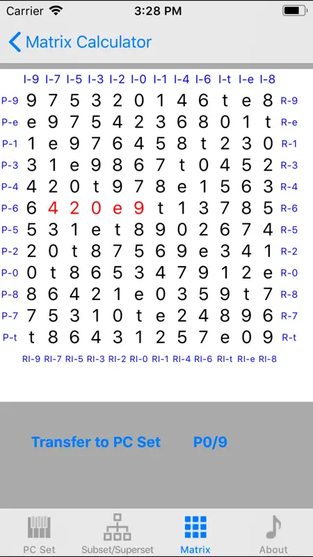Post-Tonal Tool Kit screenshot 5 of 5
