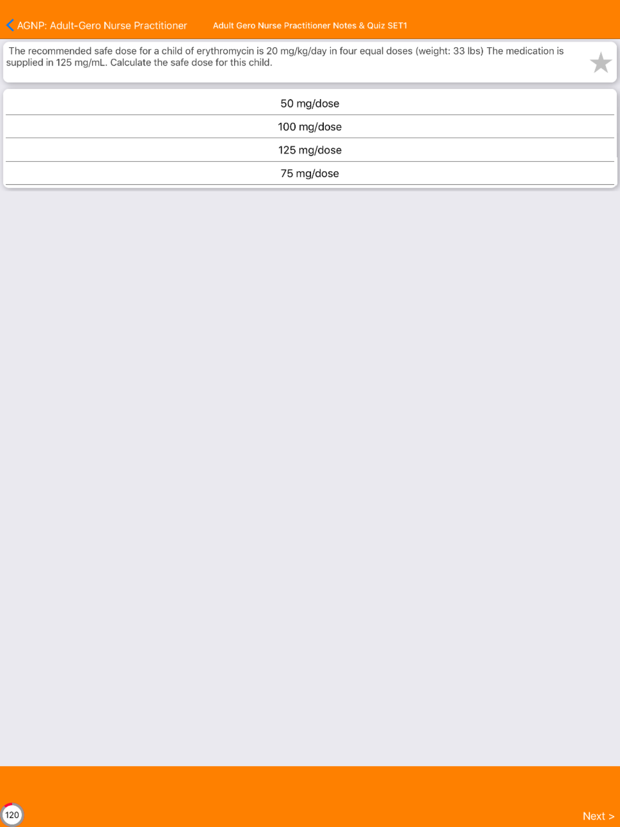 Adult Gero Nurse Practitioner screenshot 14