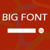 Big Font Blackboard