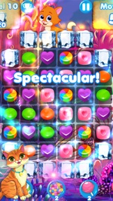 Candy Cats - Cat games and puzzle screenshot