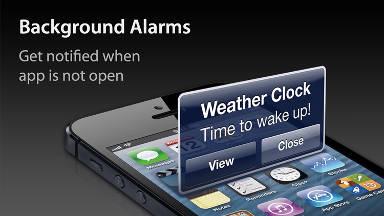 Weather Clock: Forecast, Alarm screenshot-3