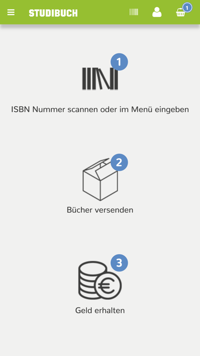 How to cancel & delete Studibuch. Dein Fachbuchankauf from iphone & ipad 2
