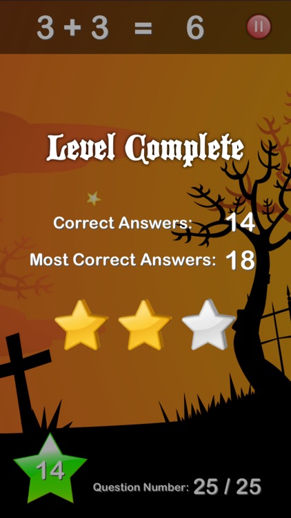 Halloween Maths Lite screenshot-3