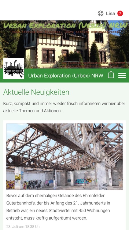 Urban Exploration (Urbex) NRW