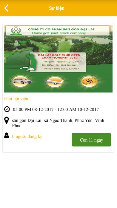 Dai Lai Golf screenshot 3