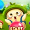 Mushroom head bubble dragon adventure, the player's task is to help the mushroom head to complete the task, only need to eliminate all the bubbles inside the ball can be