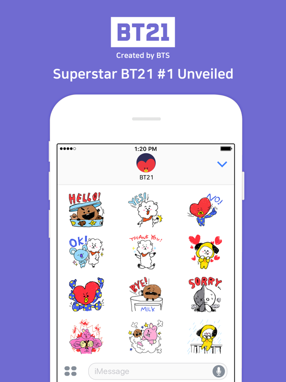 Screenshot #5 pour Superstar BT21 #1 Unveiled